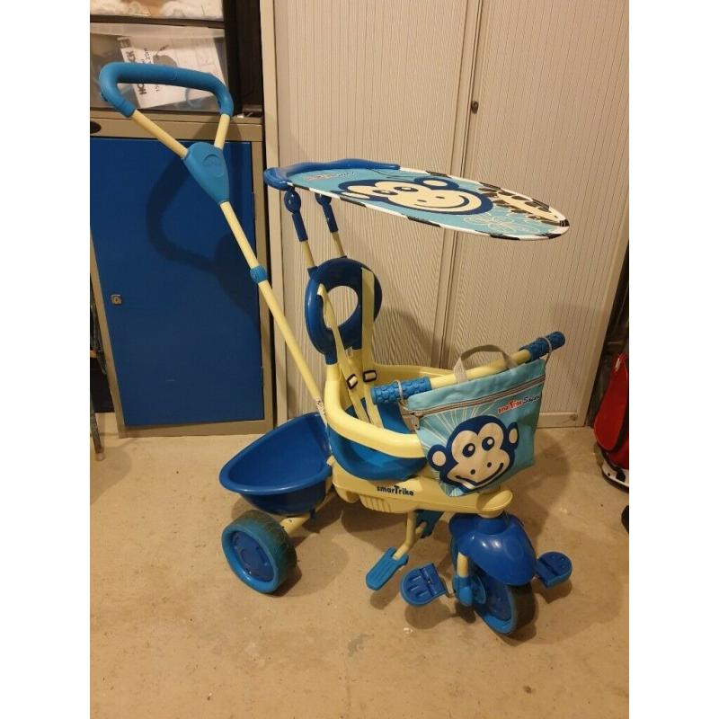 smarTrike Touch Steering 4-in-1 Safari Ride On - Monkey