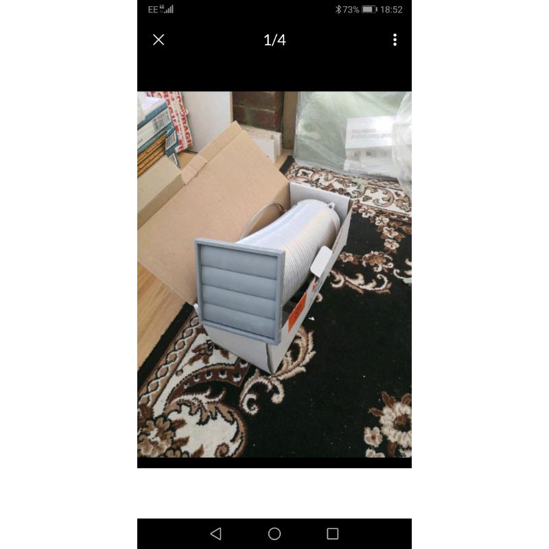 Cooker hood venting kit