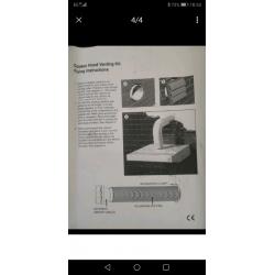 Cooker hood venting kit