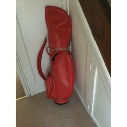 HALF SET WOMENS GOLF CLUBS & SLAZENGER GOLF BAG