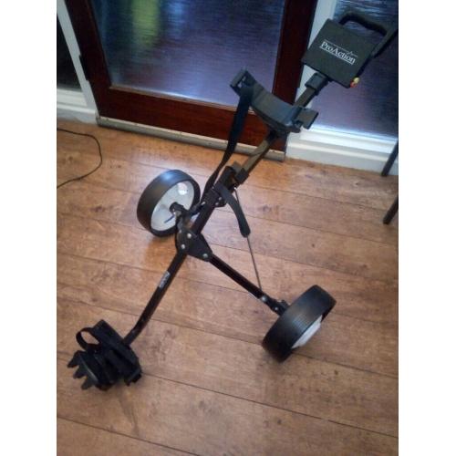 USED PRO ACTION GOLF TROLLEY