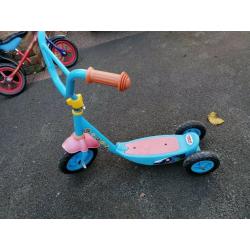 Kids walker bike and scooter