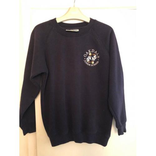 Oakdale Junior School sweatshirt age 9-10