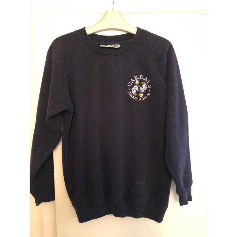 Oakdale Junior School sweatshirt age 9-10
