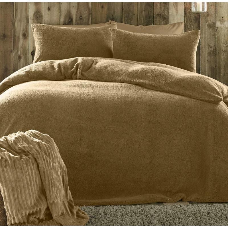 Cosy Teddy Fleece Duvet Cover Set